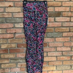 lululemon Base Pace High Rise Tight 28" Brushed in Floral Electric Multi Size 6